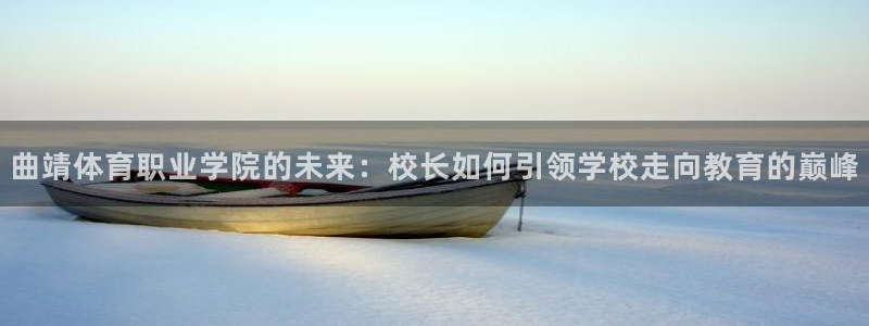 曲靖体育职业学院的未来：校长如何引领学校走向教育的巅峰